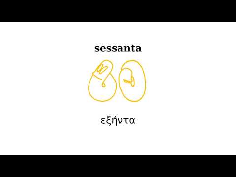Video: Qual è il numero 10 in greco?