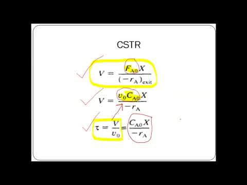 Isothermal Reactor Design