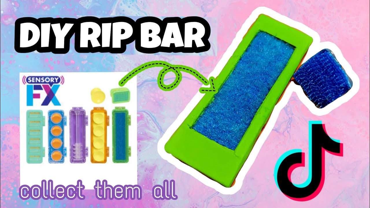 DIY SENSORY FX - RIP BAR - FIDGET TOY - INSPIRED BY TIKTOK | KMR - YouTube