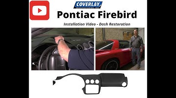 Coverlay® Dash Cover for 1997-2002 Pontiac Firebird/TransAm/Firehawk Part #18-902