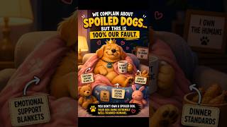 Why Spoiled Dogs Are Actually Our Fault 🐶😂#DogFacts #DogScience #DogLovers