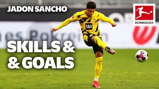 Jadon Sancho - Best Skills, Goals \& Moments