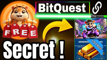 How to get Free BitQuest Codes| BitQuest HamsterVerse GameDev 🧩 Season 2