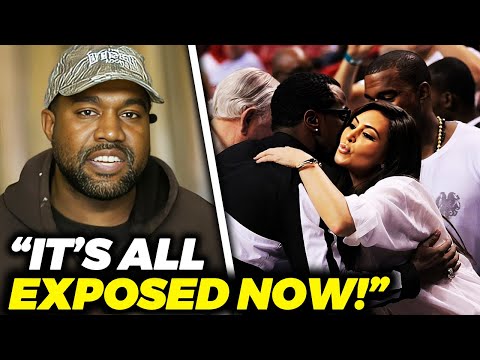 7 MINUTES AGO:  Kanye West DISCLOSES New Video Of Kim Kardashian B3ING At Diddy's Nasty Freak0ffs