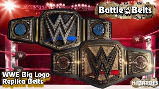 Battle of the Belts - WWE Championship Replica Belt Comparison Review #wwe #collection Backlash