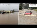 Flash flooding at Telegraph Point, NSW