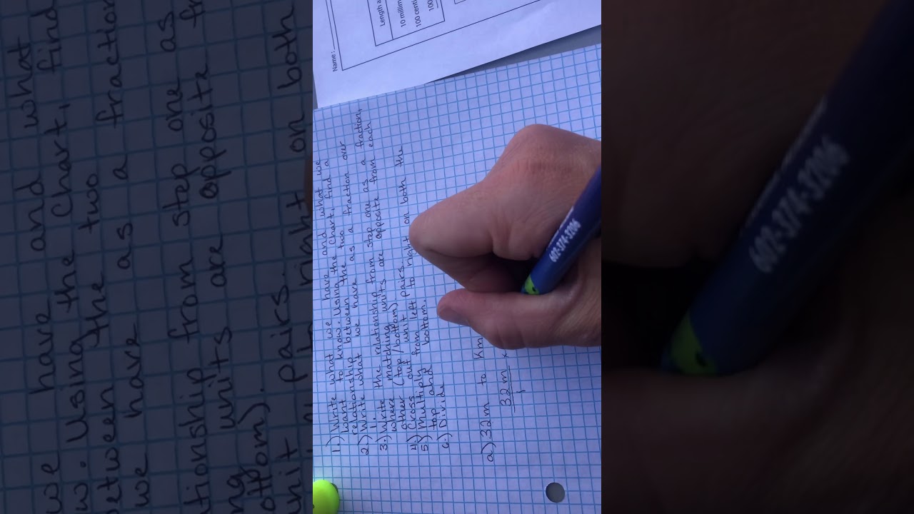 Basic Metric Conversions - YouTube