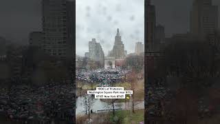 🇵🇸 New York City 1000'S Of Pro Palestinian Protesters