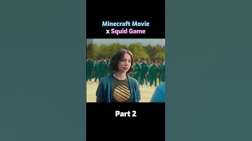 Minecraft Movie x Squid Game PART 2 #minecraftmovie #squidgame