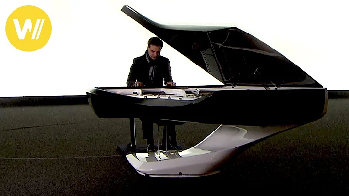 Peugeot designers build the Piano of the Future: The carbon fiber Grand Piano