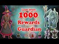 Loot From 1000 Guardians of the Rift Pulls | Guardians of the Rift Rewards OSRS