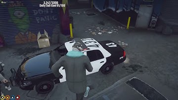 PD Being Really Scummy in the Mandem Vault Chase #GTA #RP #NoPixel