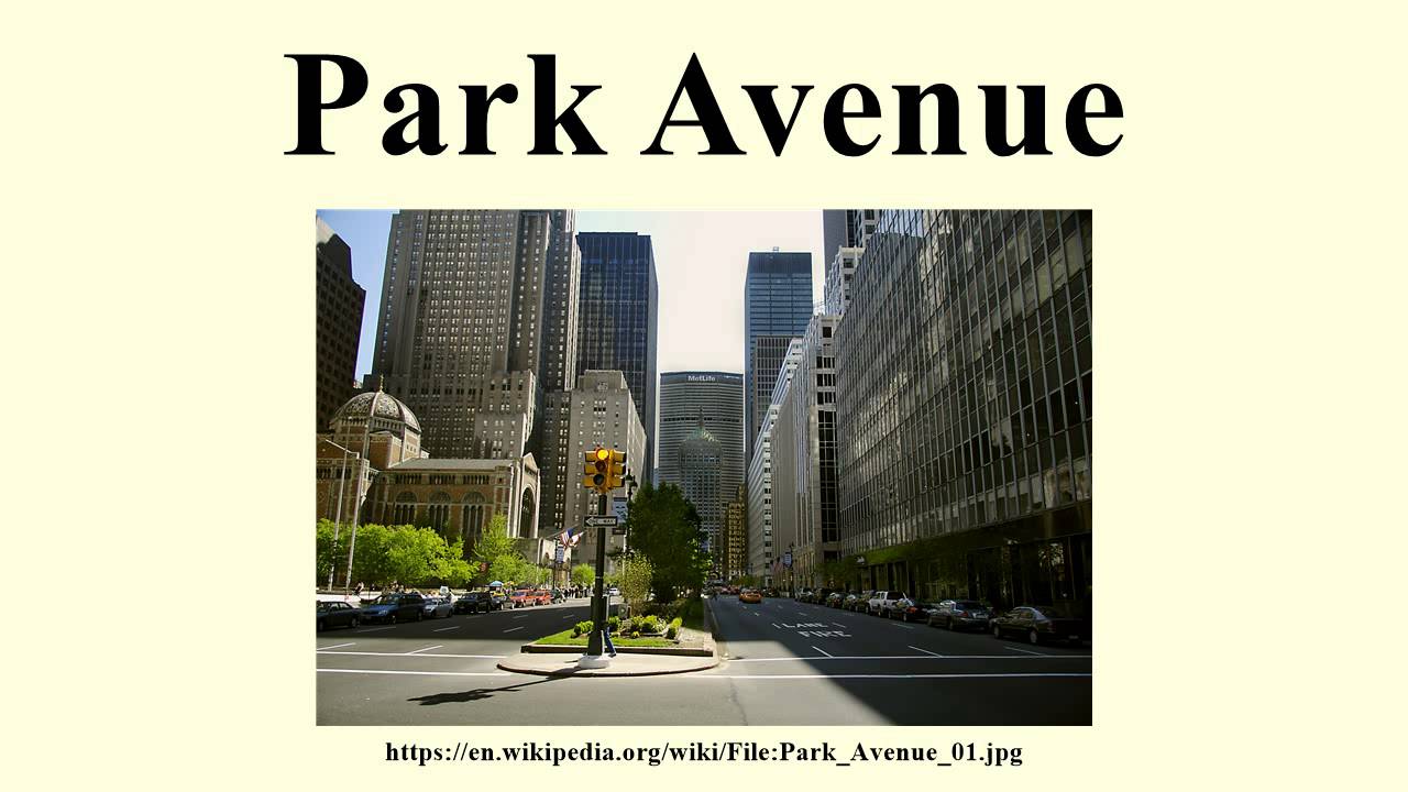 Park Avenue YouTube