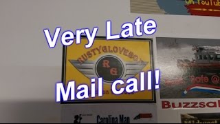 Update Finally! and a mailcall from Rusty Glovebox!