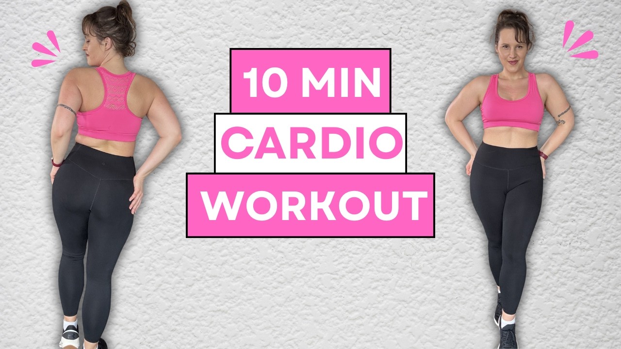 10 MIN HIGH IMPACT CARDIO 🔥 FAT BURN WORKOUT | No Equipment | Full Body ...