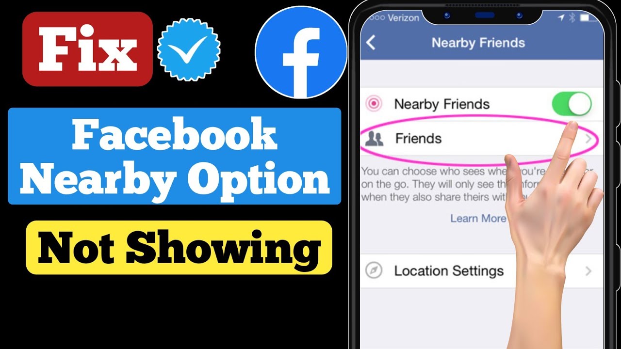 Facebook Nearby Friends Option Not Showing 2023 | Nearby Friends Option Not Available On Facebook