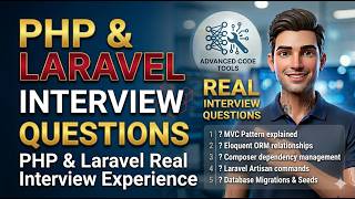Top PHP & Laravel Interview Questions Asked in Real Interviews | My Experience