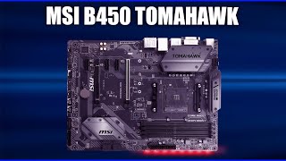 Материнская плата MSI B450 TOMAHAWK