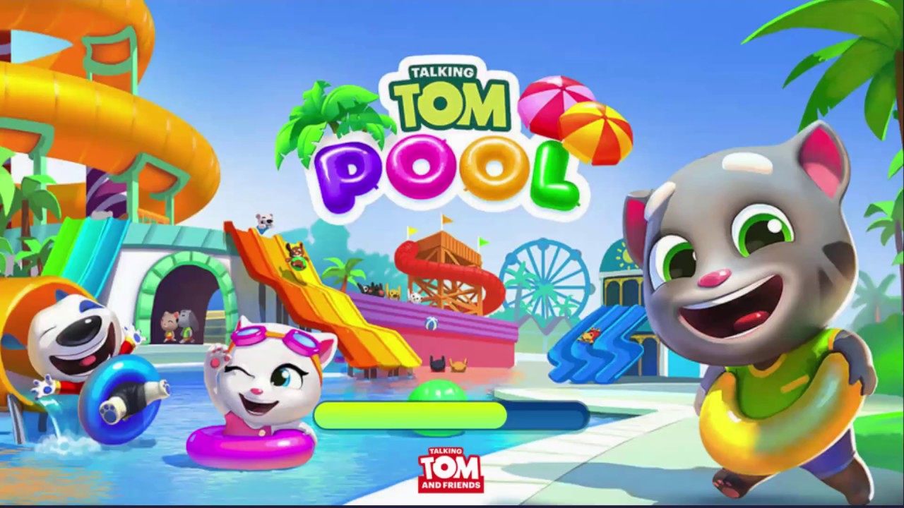 talking tom pool game