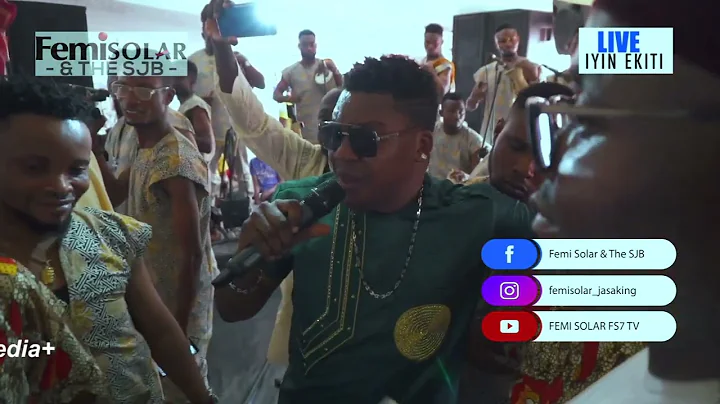 FEMI SOLAR live in IYIN EKIT. Part 2. MAMA FLORENCE OBANISE Final Burial Party