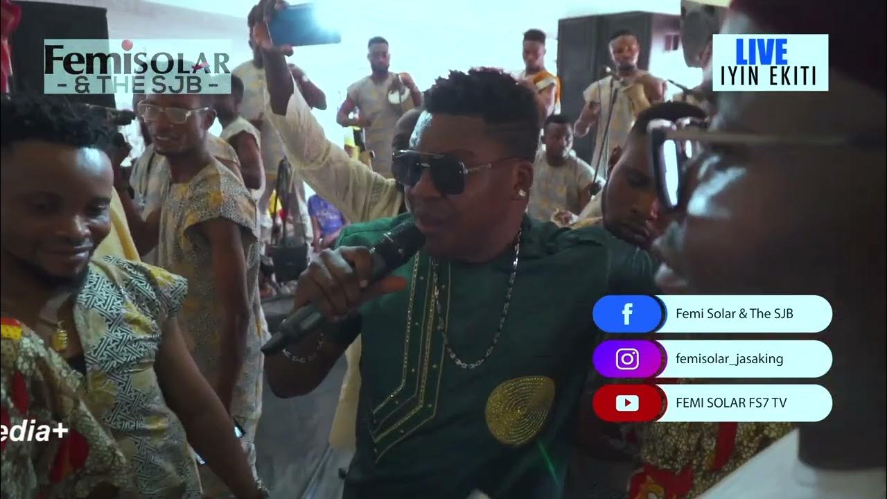 FEMI SOLAR live in IYIN EKIT. Part 2. MAMA FLORENCE OBANISE Final