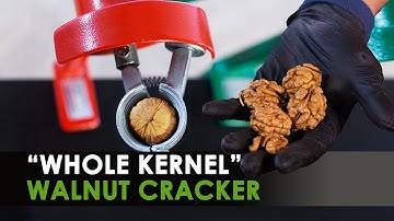 How to crack a walnut and get a whole kernel? Walnut cracker