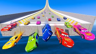 Race Color Disney Cars Lightning McQueen & Friends Jackson Storm The King Racing Toys Cars screenshot 3