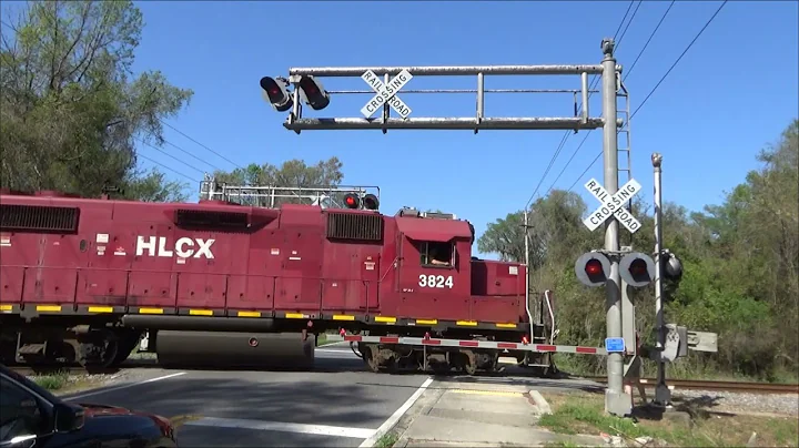 Fred George Road Railroad Crossing, Tallahassee, FL