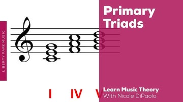 What are Primary Triads? | Music Theory | ABRSM Grade 4 | Video Lesson