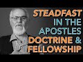 Steadfast in the apostles doctrine and fellowship  dr henry w wright continuingeducation
