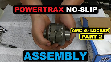 Assembling a POWERTRAX No-Slip LOCKER - AMC20 Locker Installation Part 2 of 3