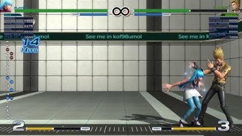 THE KING OF FIGHTERS XIV - Kula spacing specific max combo