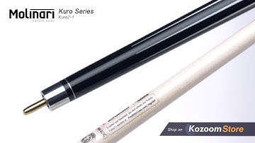 Molinari Kuro 2 Carom Billiard Cue Video Demonstration