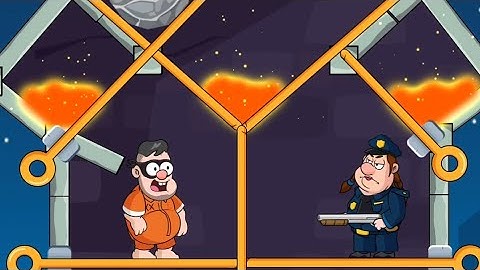 Prison Pin Rescue Gameplay (Hard Level)  Level 30-35 Pull The Pin