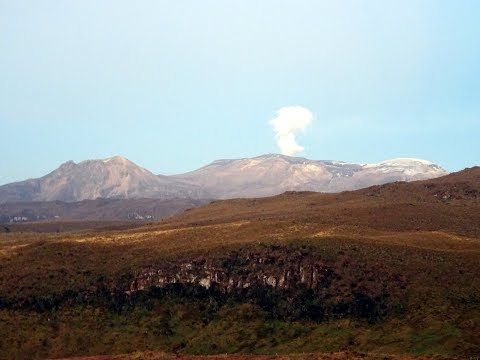 Nevado del Ruiz and the Parque Nacional Natural Los Nevados