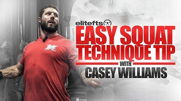 Casey Williams Coaches the Squat | elitefts.com