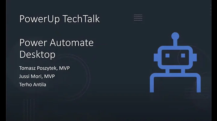 Robotic Process Automation with Power Automate Desktop
