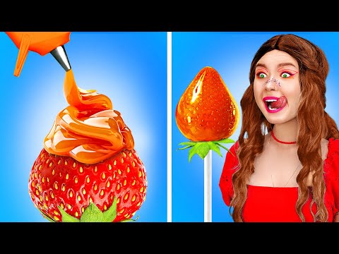 VIRAL FOOD HACKS AND TRICKS || Food Tricks To Surprise Your Friends! Tomato Slime by 123 GO! FOOD