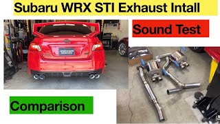 Subaru WRX STI Exhaust Upgrade