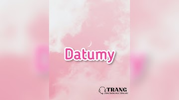 Datumy #1 - Cùng Trang học tiếng Séc