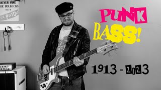 Evolution of Punk Bass | 1913  2023