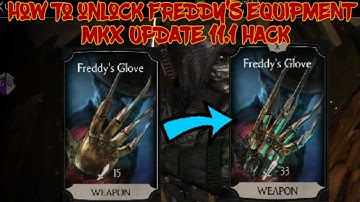 MKX UPDATE 11.1 HACK: HOW TO UNLOCK FREDDY