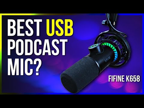 Fifine K658 USB Dynamic Microphone - The Best Fifine Microphone