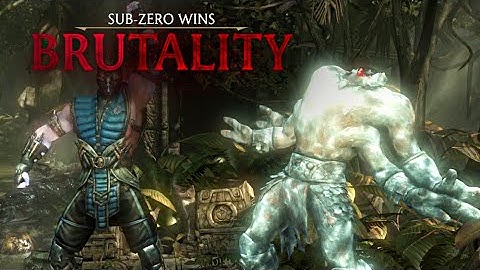 MORTAL KOMBAT X · Sub-Zero - ALL BRUTALITIES [HD] 60fps | MKX