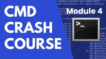 Chaining, Piping & Redirection in CMD, CMD Crash Course Module 4