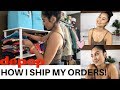 HOW I SHIP MY ITEMS FOR MY BUSINESS! - DEPOP SELLER TIPS