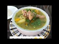 Caldo de gallina criolla