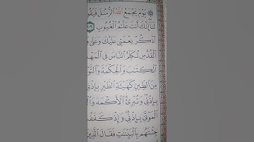 ما معنى كلمه "الكتاب"#سورة #المائدة