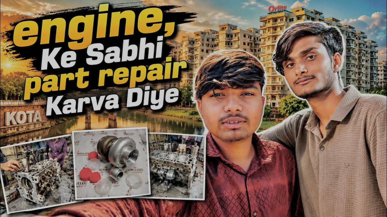 Engine ke sabhi part repair karva diye /// ~TATA :~ Signa 4923 / bs4 ...