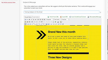 How to send a simple email marketing campaign?